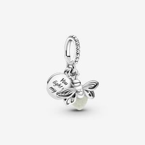 Pandora Charm Colgante Luciérnaga Que Brilla En La Oscuridad