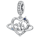 thumbnail image 1 of Charm Dije Diseño de Familia en Plata 925, 1 of 2