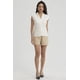 thumbnail image 2 of Polera Mujer Textura Abotonada Crudo, 2 of 8