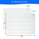 thumbnail image 2 of Whiteboard Ultimate Stationery de borrado en seco, tamaño pequeño, paquete de 4 unidades con rotuladores, 2 of 6
