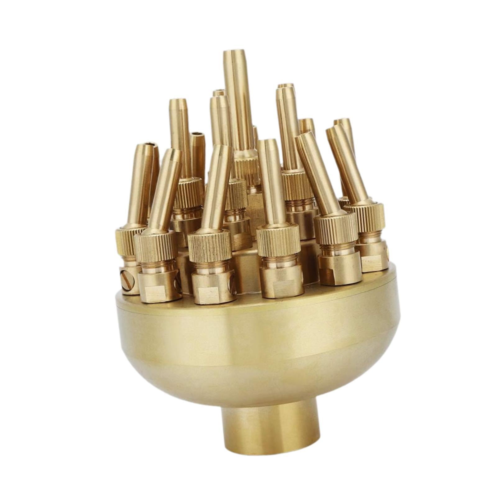 Ioensy - 1 "la Boquilla De La Fuente De Agua Del Estanque Espolvoreado Para La Decoración De La Plaza De Fuente Musical