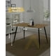 thumbnail image 2 of Mesa Para Comedor Rectangular Pima Con Patas Negras 120x75cm, 2 of 3