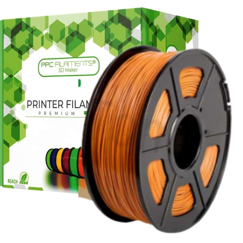Ppc Filaments - Filamento 3d Pla Seda Cobre 1kg | Filamentos