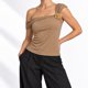 thumbnail image 3 of Polera Tendencia Basica Mujer Poliester S/M L/XL Camel, 3 of 8