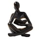 thumbnail image 1 of Estatuilla Estatuilla Humana Figuras Estatua Del Pensador Para Estante De Escritorio Sala De Estar 8.5cmx6cmx11.5cm Negro, 1 of 5