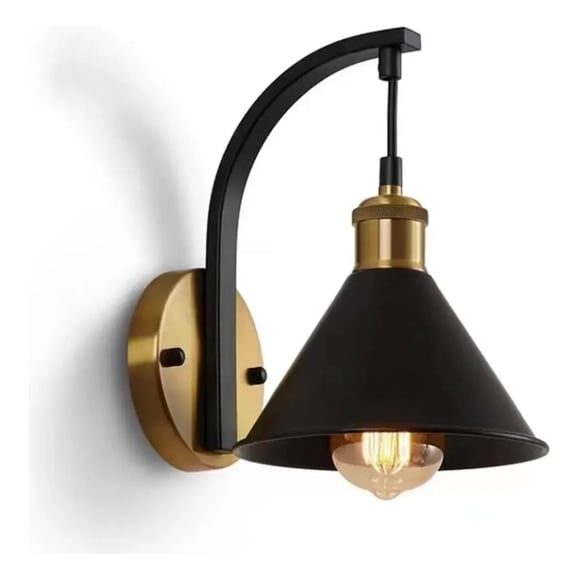 Lampara Aplique Muro Interior . 220v Sin Ampolleta