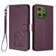 thumbnail image 1 of Carcasa Billetera de Cuero Sintético para Motorola Edge 70 5G, Morado Oscuro, 1 of 6