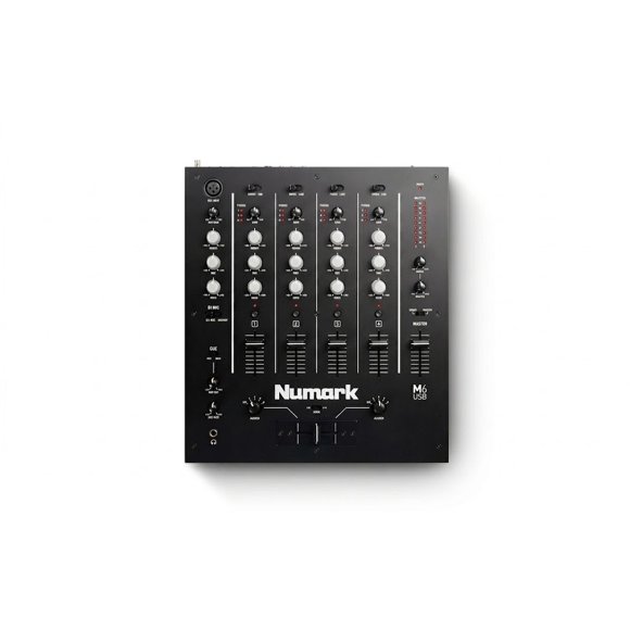 Mezclador Scratch De 3 Canales Para Djs M6 Usb Black - Numark