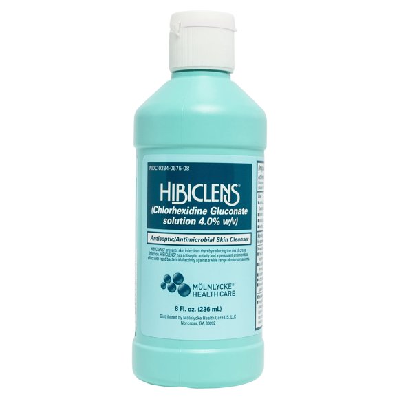 Limpiador de piel Hibiclens 236 ml (8 oz) líquido