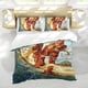 thumbnail image 5 of Flash Hombre Flashman Conjunto de sábanas temático, trío de piezas, cómodo y amigable con la piel, diseño único, regalo de decoración para el hogar para familiares, amigos y fans,173cm *218cm, 5 of 6