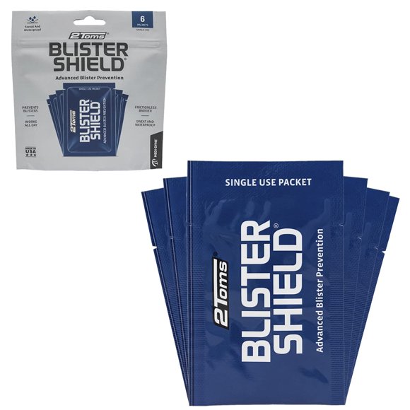 Polvo antiampollas BlisterShield, paquete de 6 unidades