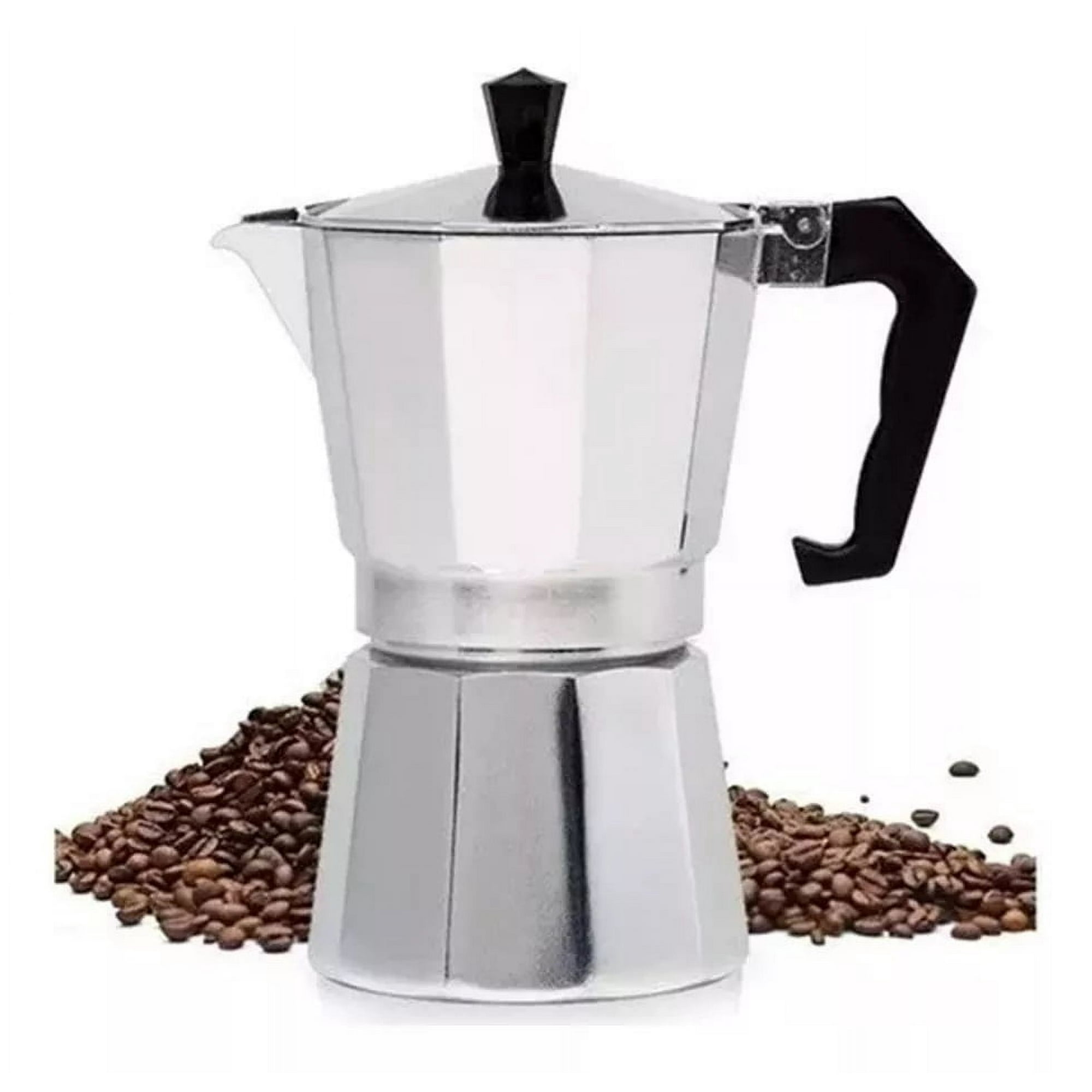 Genérico - Cafetera Expresso Italiana Electrica 6 Tazas Cafetera Expres