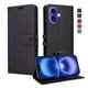 thumbnail image 1 of Premium Wallet Case for iPhone 17 with Card Slots & Kickstand, Flip Cover Black, 1 of 6