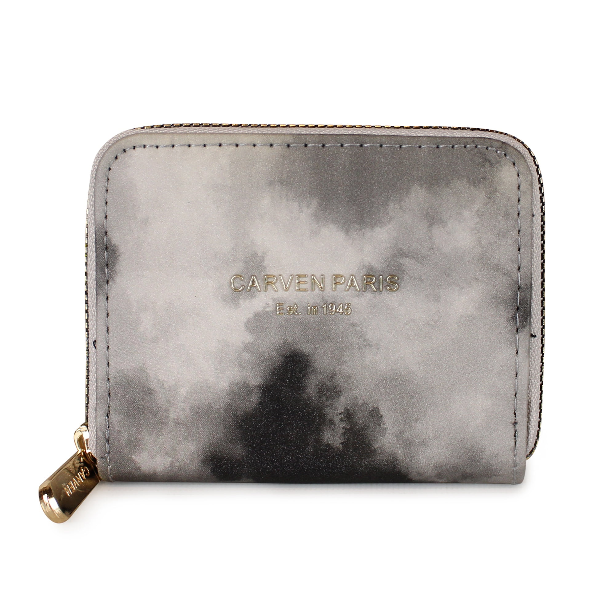 Carven Paris - Billetera De Mujer Sky Gris Multicolor