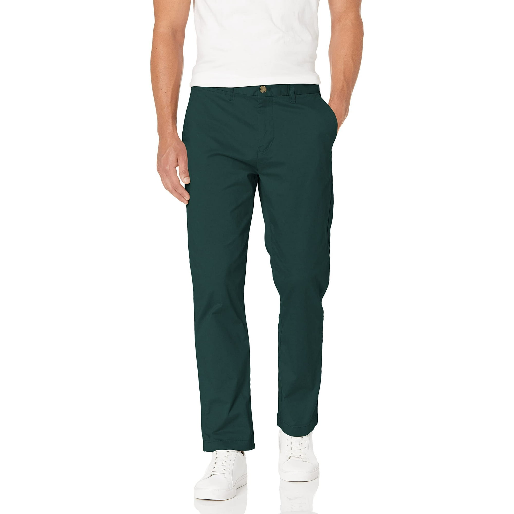 Pantalones Chinos Tommy Hilfiger Personalizados Para Hombre, Color Verde, 30 De Ancho X 34 De Largo