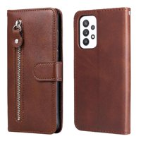 Gangxun - Funda Con Cremallera Para Samsung Galaxy A33 5G, Carcasa Cartera De Cuero Pu Con Soporte Y Tarjetero