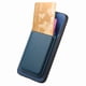 thumbnail image 3 of Funda de Cuero Magnética con Tarjetero para Samsung Galaxy S25 Edge Cubierta Delgada Azul, 3 of 5