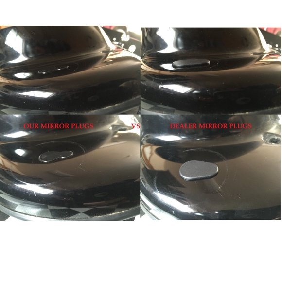 Tapones para Agujeros de Espejo Kustom Cycle Parts 2014‑2023 Harley‑Davidson