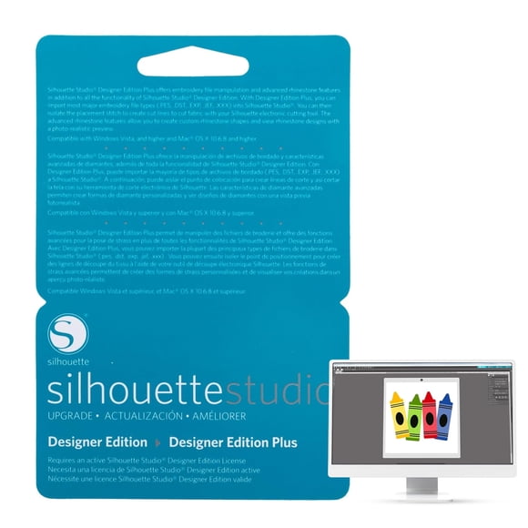 Actualización de Silhouette Studio de Designer Edition a Designer Edition Plus