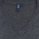 thumbnail image 4 of Sweater Cuello V Unisex S/M gris oscuro S, 4 of 4