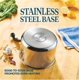 thumbnail image 5 of Cacerola Farberware Classic de acero inoxidable de 3 litros con tapa, 5 of 8