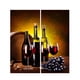 thumbnail image 1 of Conjunto De 2 Paneles Impresión Digital Cortinas 3D 140x100cm Vino Tinto, 1 of 5