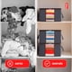 thumbnail image 5 of Pack x6 bolsas Organizadoras de Ropa 90l Grande Plegables Con Manija gris, 5 of 9