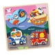 thumbnail image 4 of Rompecabezas De Animales De Madera Juguete De Desarrollo De Habilidades Motoras Finas Para Bebés Y Niños Camión De Bomberos Para Niños Pequeños, 4 of 5