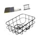 thumbnail image 4 of Alforjas Delanteras Para Bicicleta, Cesta Portabicicletas De Aleación De Aluminio, Portabicicletas Desmontable, Chapa De Hierro Negra, 4 of 5
