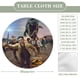 thumbnail image 2 of Jurassic World: Teoría del caos-theme Fitted Round Tablecloths Elastic Edged Table Covers Waterproof Table Cloth for Kitchen Holiday Party Tables Decor 120cm, 2 of 6