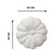 thumbnail image 2 of Cojin Diseño Flor Gris 50 Cm, 2 of 3