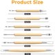 thumbnail image 2 of Jetmore 6 Pack Clay Tools Kit, Pottery Tools Sculpting Tool, 2 of 3