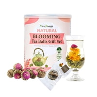 Set De Regalo De Flores De Té Florecientes Vitalforest, 10 Variedades