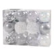 thumbnail image 1 of 24 Bolas Navideñas Para Manualidades, Decoraciones Navideñas Para Fiestas, Compromisos, Bodas, Color Plateado, 1 of 4