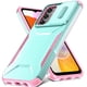 thumbnail image 1 of Funda Resistente para Samsung Galaxy A14 5G con Tapa Deslizante y Protección Militar Verde, 1 of 6