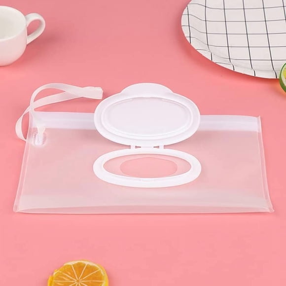 Set de estuches portátiles impermeables para toallitas húmedas para bebé WLngtv