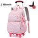 thumbnail image 1 of Rolling School Bags for Girls Backpack Children Waterproof School Backpacks with Wheels Middle School Trolley Luggage Back Pack, 1 of 3