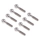 thumbnail image 1 of 8 Piezas De Tornillos De Cabeza De Bola M5 De Metal Plateado 02152 Para Modelos 1/10 94188 HSP RC, 1 of 3