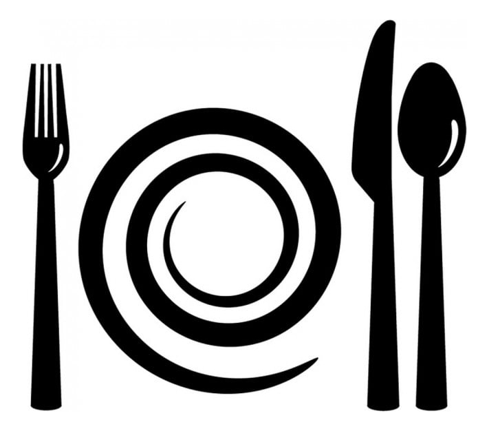 Rienda Libre Graphics - Decomural Knife Fork Spoon Dinner Set Ws-17214