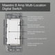 thumbnail image 4 of Interruptor digital Lutron Maestro 8A unipolar/multiubicación, 4 of 5