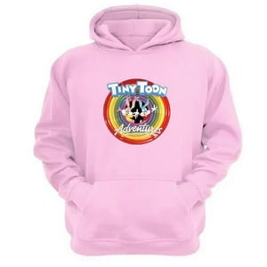 Genérico - Polerón Canguro Dibujos Animados Tiny Toons Rosa Talla M Unisex