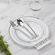 thumbnail image 2 of Platos Desechables Elegantes Fiesta 10 Personas 70 Pcs Silver, 2 of 4