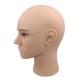 thumbnail image 4 of Hombres Hombres Calvo Cabeza De Maniquí Gafas Auriculares Soporte De Exhibición Café Ligero, 4 of 5