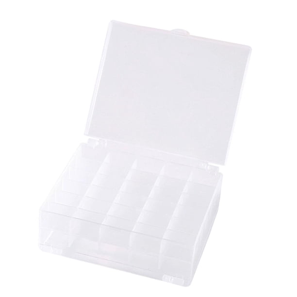 Caja de bobinas, caja de carretes, contenedor resistente a arañazos, transparente, protección práctica, a prueba de polvo para portacarretes de máquin
