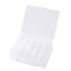thumbnail image 1 of Caja de bobinas, caja de carretes, contenedor resistente a arañazos, transparente, protección práctica, a prueba de polvo para portacarretes de máquin, 1 of 5