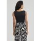 thumbnail image 3 of Polera Mujer Escote Cuadrado Negro - Vl, 3 of 4