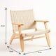 thumbnail image 4 of Butaca Sitial Danesa Wegner - Madera Hilo de Cuerda, 4 of 7