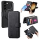 thumbnail image 1 of Funda Billetera Magnética para Samsung Galaxy S23 Plus Soporte Tarjetas Desmontable Negro, 1 of 6