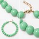 thumbnail image 3 of Collar Balloon Chicle Chunky De Cuentas Grandes Unisex verde 22, 3 of 3