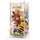 thumbnail image 1 of Organizador de Peluches de Madera con Ruedas y Bolsa de Tela, 1 of 3